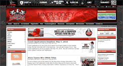 Desktop Screenshot of essaminorhockey.com